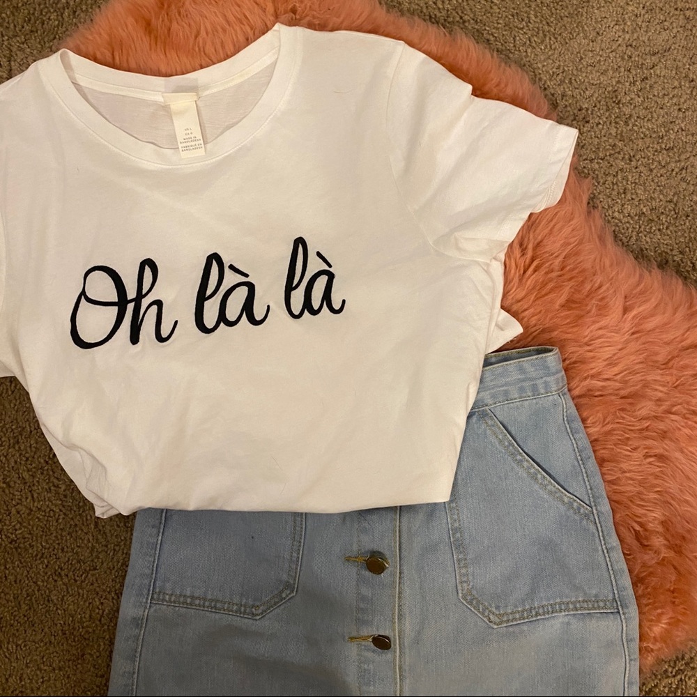 Flirty H&M Oh La La T-Shirt